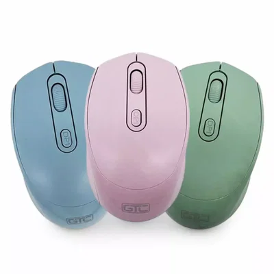 Mouse Óptico Inalámbrico GTC MIG-123 1600 DPI Colores