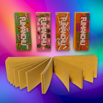 Filtro Mini Tips Carton Fumanchu x50 Sin Blanquear Troquelados