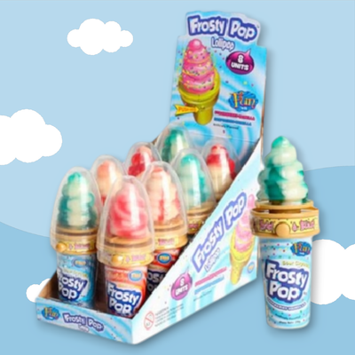 Chupetín Frosty Pop Heladito Giratorio
