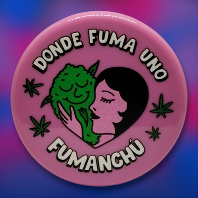 Grinder Picador Fumanchu 3 Partes con Contenedor - Acrílico Rosa