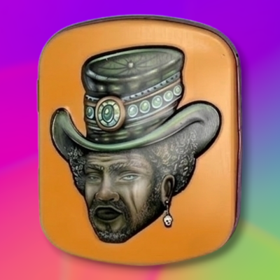 Tabaquera Lion Rolling Circus Mini Tin Box Mr. Trampoline