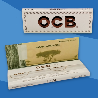 Papel OCB Blanco 1 1/4 x50