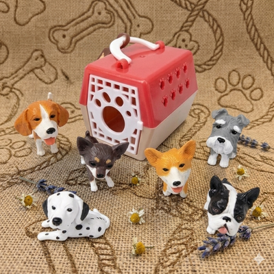 Caramelos Puppy House Casita Coleccionable + Perrito
