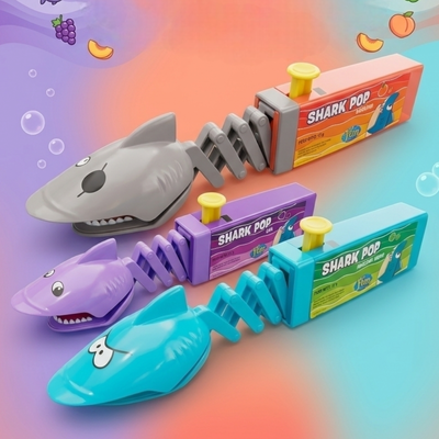 Chupetín Shark Pop Tiburón con Pinza Extensible