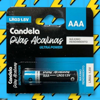 Pilas Candela AAA Alcalina