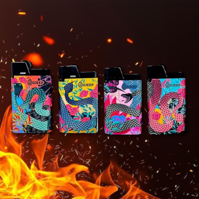 Encendedor Djeep Estampado Diseño Snake
