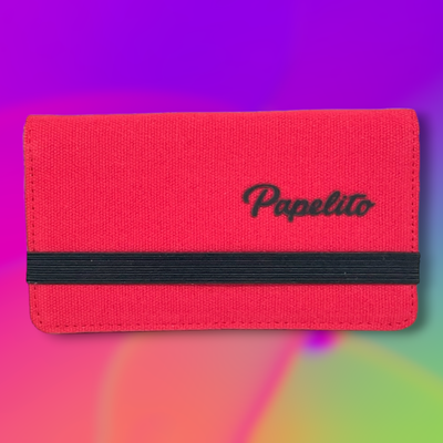 Tabaquera de Tela Papelito Rojo