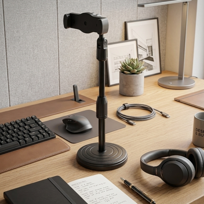 Soporte Mesa para Celular Smartphone Streaming