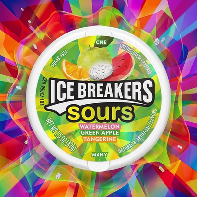 Pastillas Icebreakers Mix Tropical Sugar Free