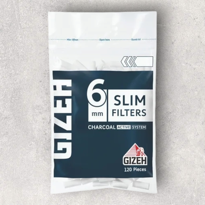 Filtros Gizeh Slim Carbon Activado x120
