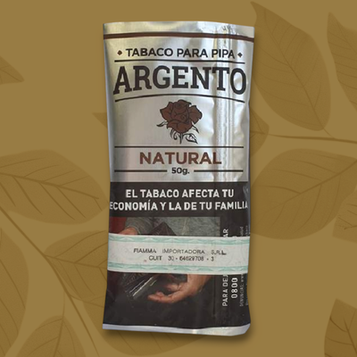 Tabaco para Pipa Argento #3 Natural 50gr