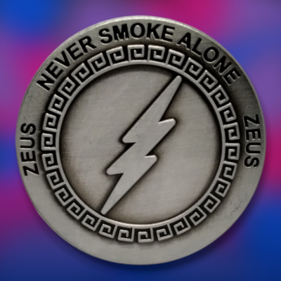 Grinder Picador Zeus de Metal 3 Partes con Contenedor Plateado