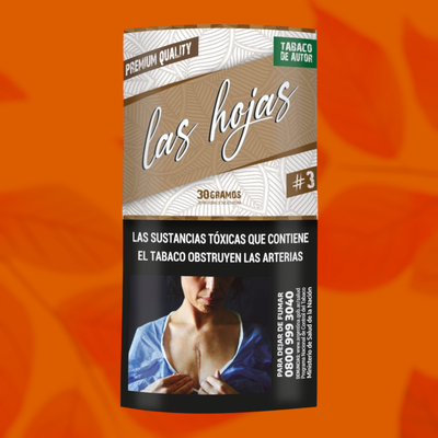 Tabaco Las Hojas #3 Chocolate 30gr
