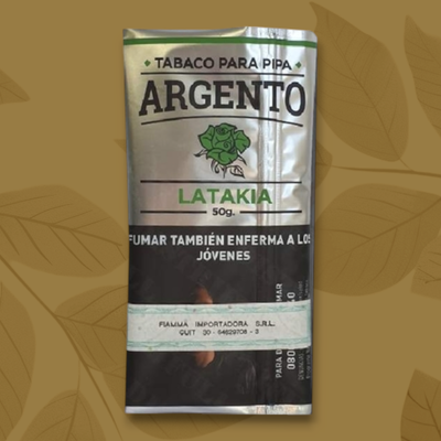 Tabaco para Pipa Argento #6 Latakia 50gr