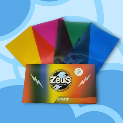 Papel Celulosa Zeus 1 1/4 MultiColor x50