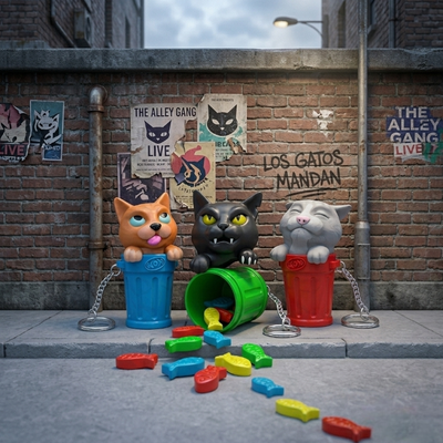 Pastillas Catz Pop + Llavero Gatito