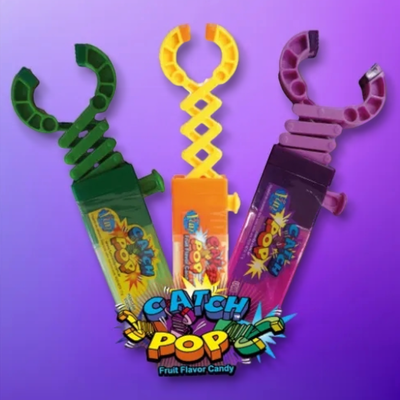 Chupetín Catch Pop + Juguete Pinza Mecánica