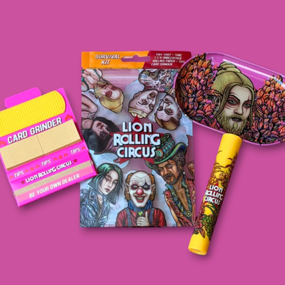 Survival Kit Lion Rolling Circus - Kit de Armado Completo Sexy Sadie