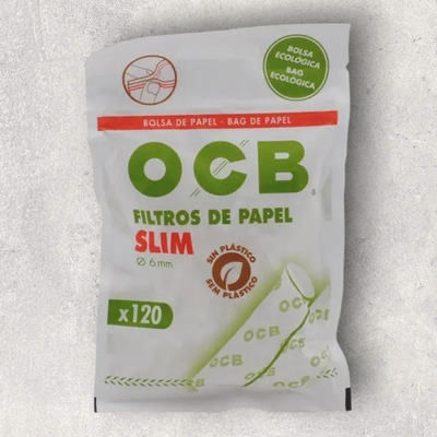 Filtros OCB Slim 100% Papel x120
