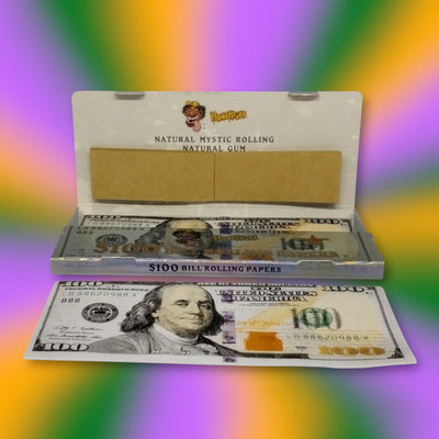 Papel Honeypuff Dólar King Size + Tips x24