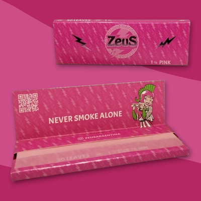 Papel Zeus Pink Edition 1 1/4 x50