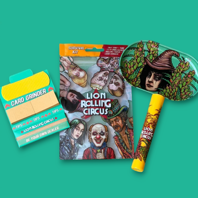 Survival Kit Lion Rolling Circus - Kit de Armado Completo Ruby