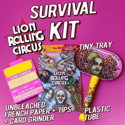 Survival Kit Lion Rolling Circus - Kit de Armado Completo Sexy Sadie