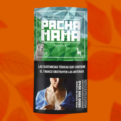Tabaco Pachamama Cumbre Menta 30gr