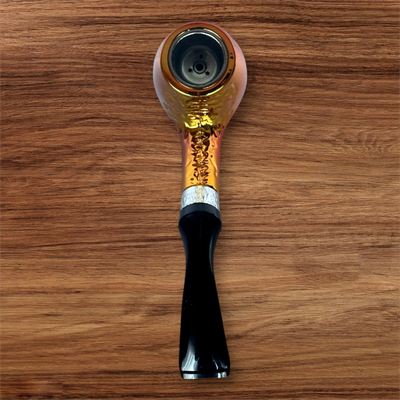 Pipa Clásica Pulida Modelo Tradicional Rojo Ambar