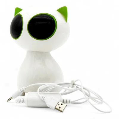 Parlante Gato Multimedia Leerfei Digital Speaker USB PC