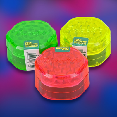 Grinder Picador Papelito 3 Partes con Contenedor