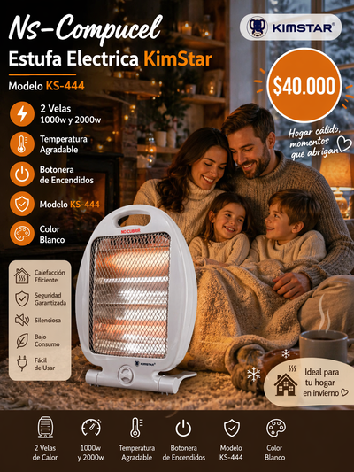 Estufa Electrica KimStar 