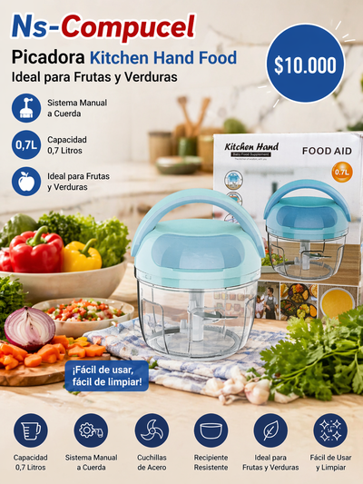 Picadora Kitchen Hand Food 