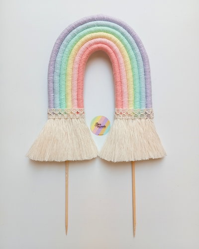 Topper Torta Arcoiris
