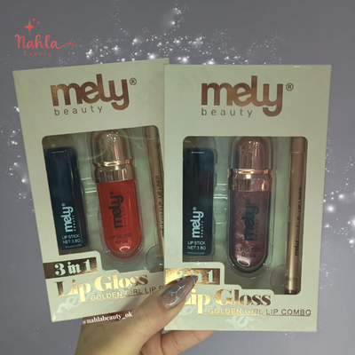 Golden Girl Lip Combo 3 en 1 Mely ✨