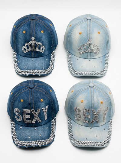 Gorra Jean Mujer con Strass