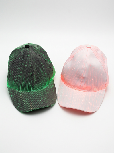 Gorra Fibra Optica (Recarga USB)