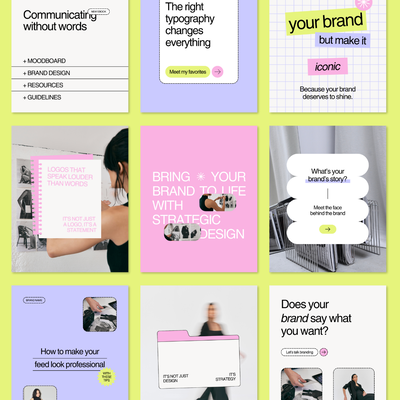 DIGITAL GLOW - Plantilla editable en Canva