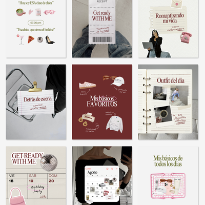 TREND AESTHETIC - Plantilla editable en Canva