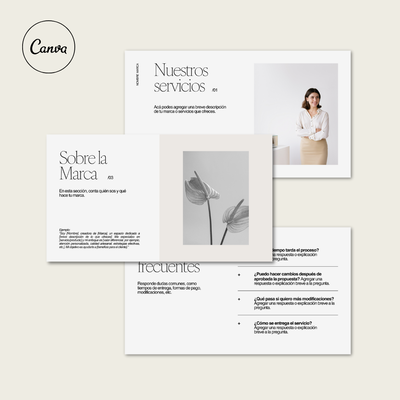 Presupuesto - Plantilla editable