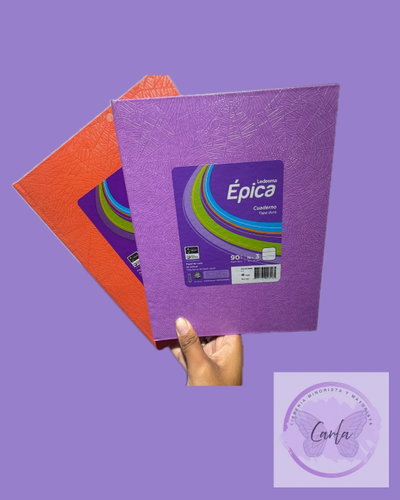Cuaderno escolar AB3 (Épica)