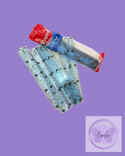 Regla 20 cm.