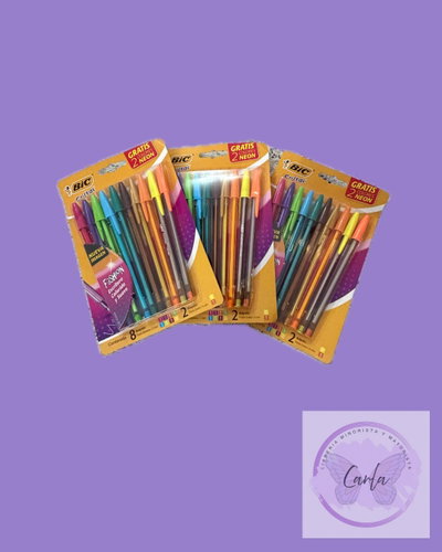 Bolígrafos BIC Cristal