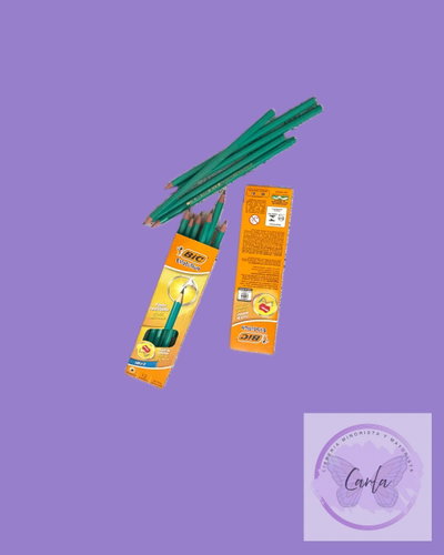 Lápiz de grafito HB (BIC)