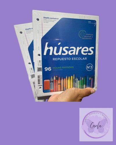 Repuesto de hojas Nº3 (Husares)