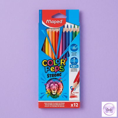 Lápices Color Maped Strong x12