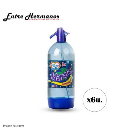 SODA SIFÓN MANAOS 2LTS X6