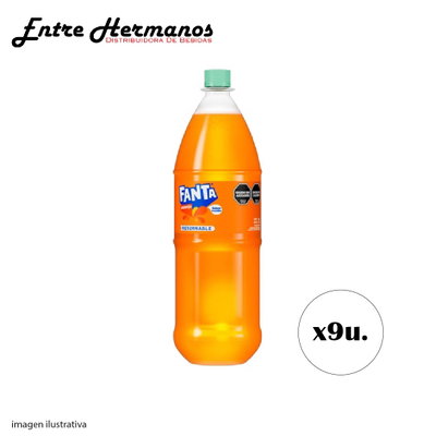FANTA RETORNABLE 2L X9