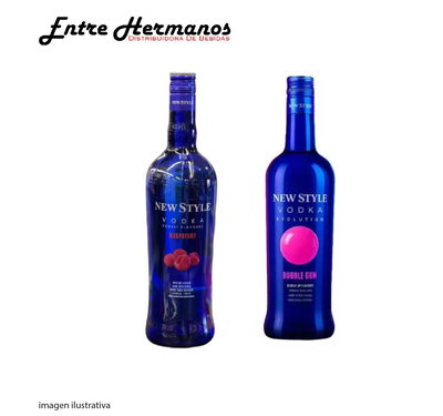 NEW STYLE CHICLE/RASBERRY 1L