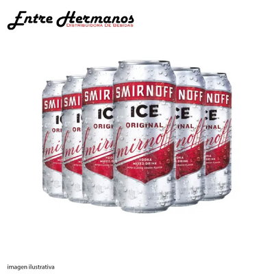 SMIRNOFF ORIGINAL LATA X6